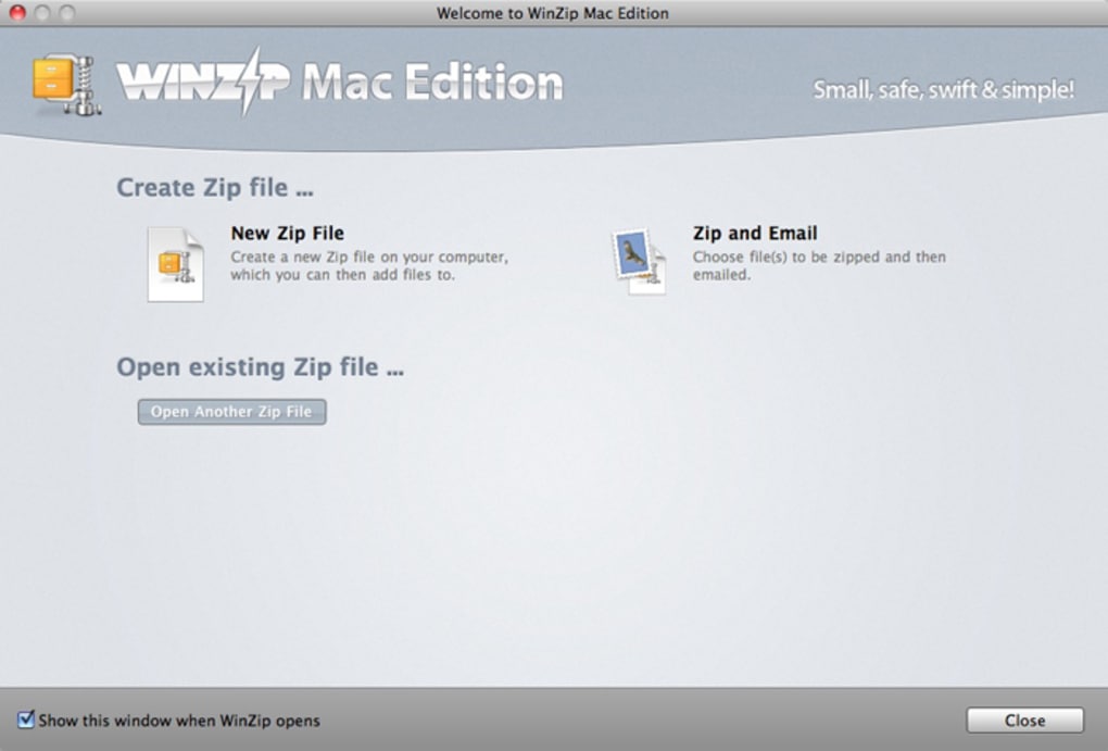 Free winzip for mac 10.6.8